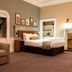The Hawes Inn by Innkeeper's Collection in South Queensferry, guest room with sofa, bed and fireplace