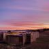 Iron Creek Bay Estate in Sorell with cabin-style rooms at sunset and water views