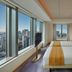 Mandarin Oriental, Tokyo guest room with city skyline views and large windows