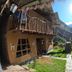 Salkantay Hostel Chaullay in Santa Teresa with mountain views, garden path, and balcony