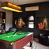 Riad Al Mendili Private Resort & Spa in Marrakech game room with pool table and lounge seating