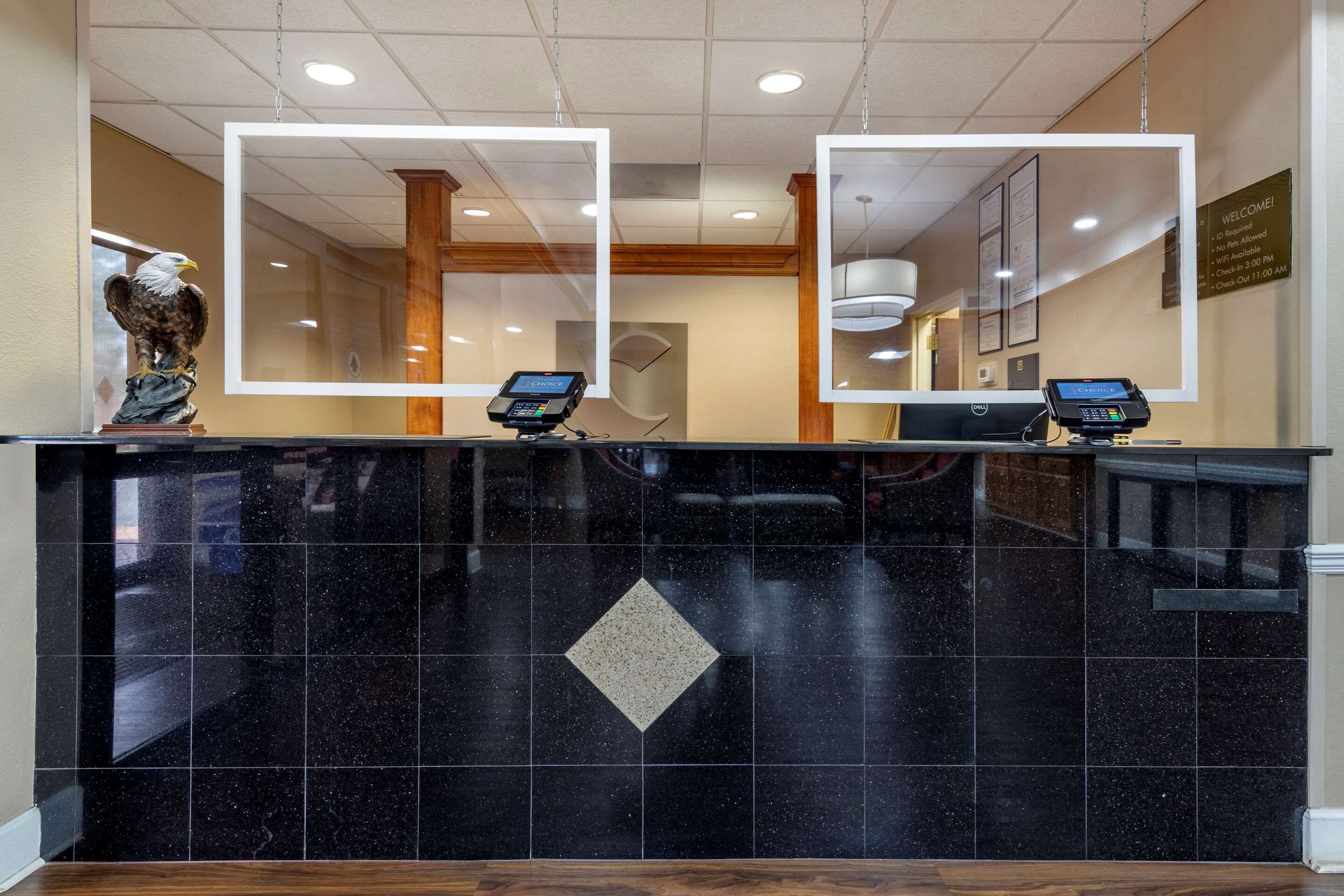 Front desk