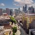 Hyatt Place London City East in London with skyline views over city streets and modern buildings