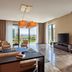 Mandarin Oriental, Bodrum suite with sea view, balcony doors, seating area and TV