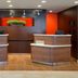Courtyard by Marriott Pueblo Downtown front desk reception area in Pueblo with two check-in counters