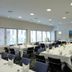 Galerie Hotel Leipziger Hof in Leipzig meeting room with set banquet tables and chairs
