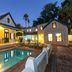 Evergreen Manor and Spa in Stellenbosch with a courtyard pool and warmly lit guesthouse buildings