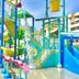 Hotel Cristal Praia Resort & Spa in Vieira de Leiria, colorful outdoor water park with slides and splash features