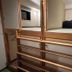 Guest House Wind Villa Kyoto bunk bed room with wooden ladder and mirror