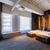 ONE@Tokyo by insomnia room with twin beds and large city-view windows in Tokyo