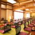 Hotel Matsukaze in Toyota traditional tatami dining hall with low tables and cushions