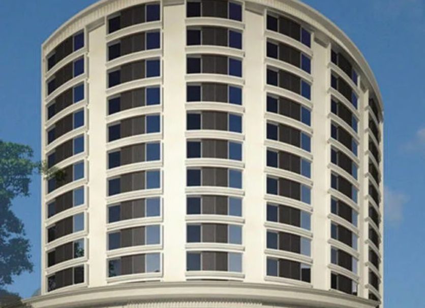 The Pearl Boutique Hotel Lishui exterior with curved tower and arched entrance in Lishui