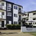 River Sands Apartments in Maroochydore, exterior with balconies and palm landscaping