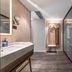 Hanting Express (Chendu New Shuhan Branch) Chengdu bathroom area with sink, shower and toilet