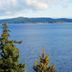 Eagle Rock Bed and Breakfast in Chemainus with a scenic ocean and forest view