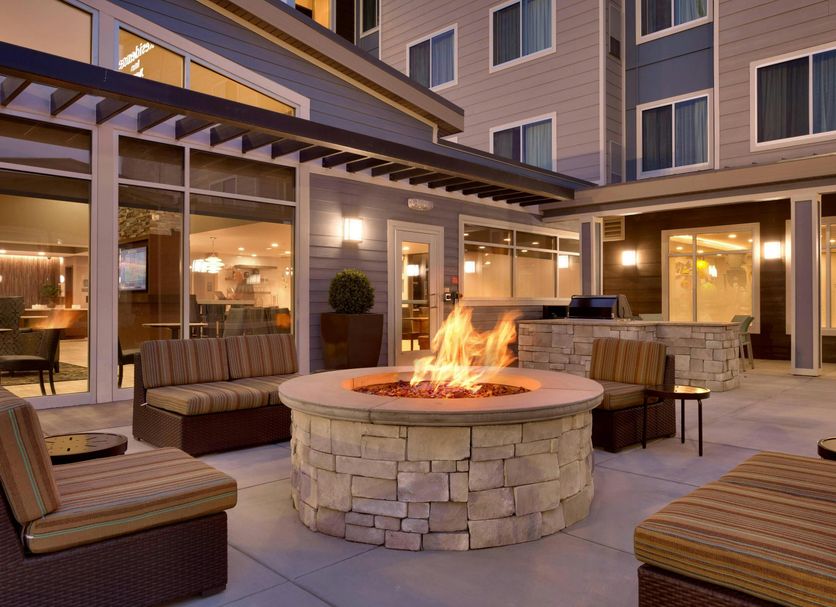Residence Inn by Marriott Salt Lake City-West Jordan in West Jordan, outdoor fire pit seating area
