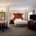 Residence Inn by Marriott Kingston Water's Edge room with kitchenette, dining table and king bed