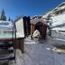 Le Cairn, Les Deux-Alpes: outdoor hot tub in snowy alpine setting with mountain views