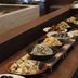Jr-East Hotel Mets Nagaoka buffet counter with assorted Japanese side dishes in Nagaoka