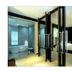 The Pearl Boutique Hotel Lishui suite with glass doors, bedroom, and bathroom in Lishui