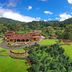 Los Establos Botique Hotel in Boquete with lush mountain views and landscaped grounds