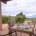 Popilia Country Resort in Maierato patio dining table with countryside views