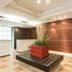 Hotel Mystays Sakaisuji Honmachi lobby in Osaka with front desk and tufted seating