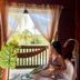 Hacienda el Jibarito in San Sebastián, a woman relaxes in a bathtub by a balcony with tropical views.