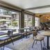 Best Western PLUS Truckee-Tahoe Hotel lounge with seating and large open windows in Truckee