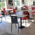 Le 2 By Hotel Akena - La Ferte Bernard breakfast area with tables, chairs, and buffet counter