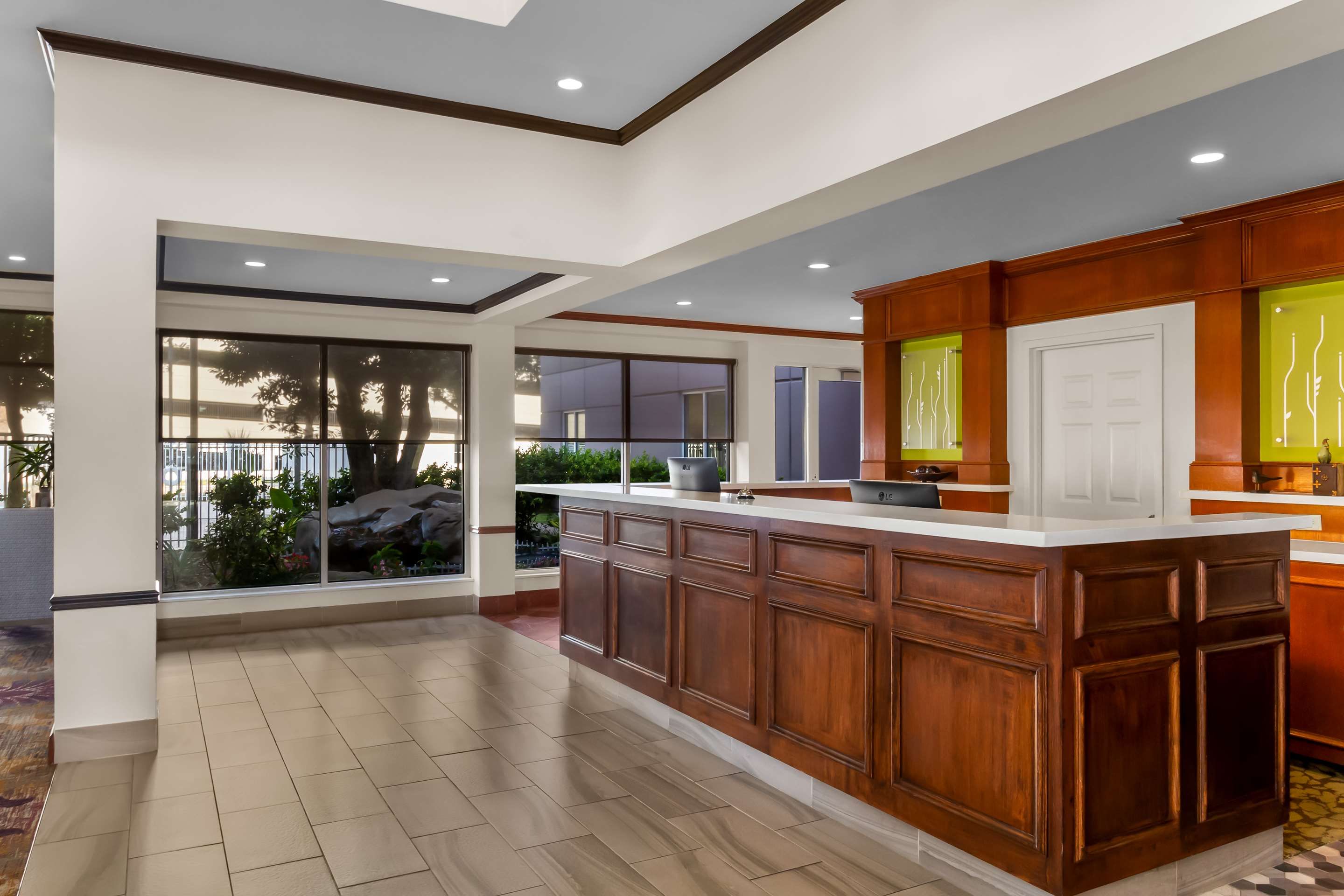 Front desk
