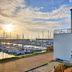 ibis Granville Port de Plaisance in Granville with marina and sunset harbor view