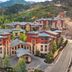 Hilton Grand Vacations Club Sunrise Lodge Park City mountain resort with lodge buildings and scenic hillside