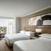Delta Hotels by Marriott Anaheim Garden Grove guest room with two beds and city view