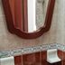 Hotel Bolivar Plaza, Manizales bathroom mirror, tiled wall, soap holder and hair dryer