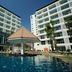 Centara Pattaya Hotel in Pattaya with a pool, gazebo, and two modern guest towers