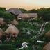 Vilanculos Beach Lodge in Vilanculos with thatched bungalows set among lush tropical greenery