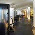 Hilton Garden Inn Frankfurt Airport gym with treadmills, exercise bikes and modern workout equipment