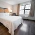 Extended Stay America Suites - San Rafael - Francisco Blvd East guest room with bed, desk chair and window