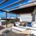 Dream Bocayna Village in Yaiza: rooftop terrace with small pool, loungers and ocean view