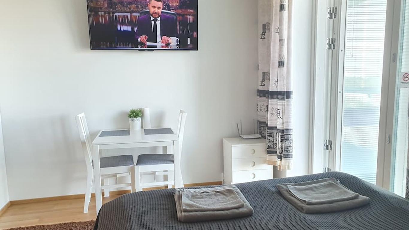 City center 1R studio with perfect view, parking