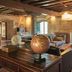 Hacienda Zorita Wine Hotel & Spa in Valverdón, rustic stone lounge with exposed beams and arched windows