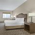 Best Western Timberridge Inn in Grove guest room with king bed, desk, TV and window