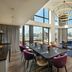 Moxy NYC Lower East Side meeting room with city views and lounge seating in New York