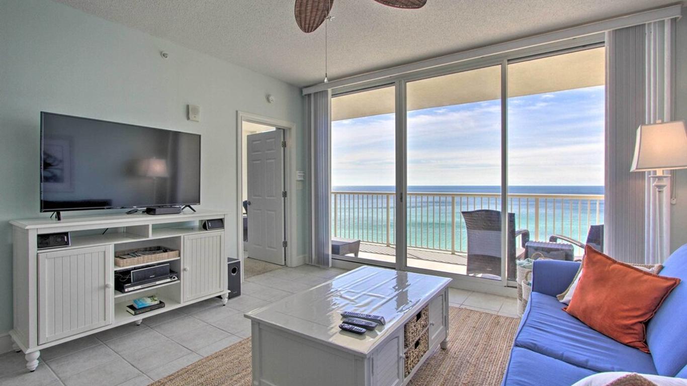 9th-Floor Beach Condo at Majestic Beach Resort!