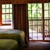 Hanah Mountain Resort And Country Club room in Margaretville with two beds and balcony view