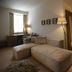 Bad Bubendorf Design & Lifestyle Hotel lounge with chaise sofa, floor lamp and window in Bubendorf