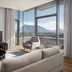Cape Town Marriott Hotel Crystal Towers suite with mountain views through floor-to-ceiling windows