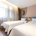 Home Inn Neo Lanzhou City Museum Dongfanghong Plaza Wanxiang City twin room with window curtains