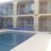 The Sands Vacation Resort in Lake Havasu City, courtyard pool with two-story balconies